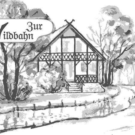 Landgasthof Zur Wildbahn Burg  Exterior foto